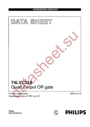 74LVC32ABQ,115 datasheet  